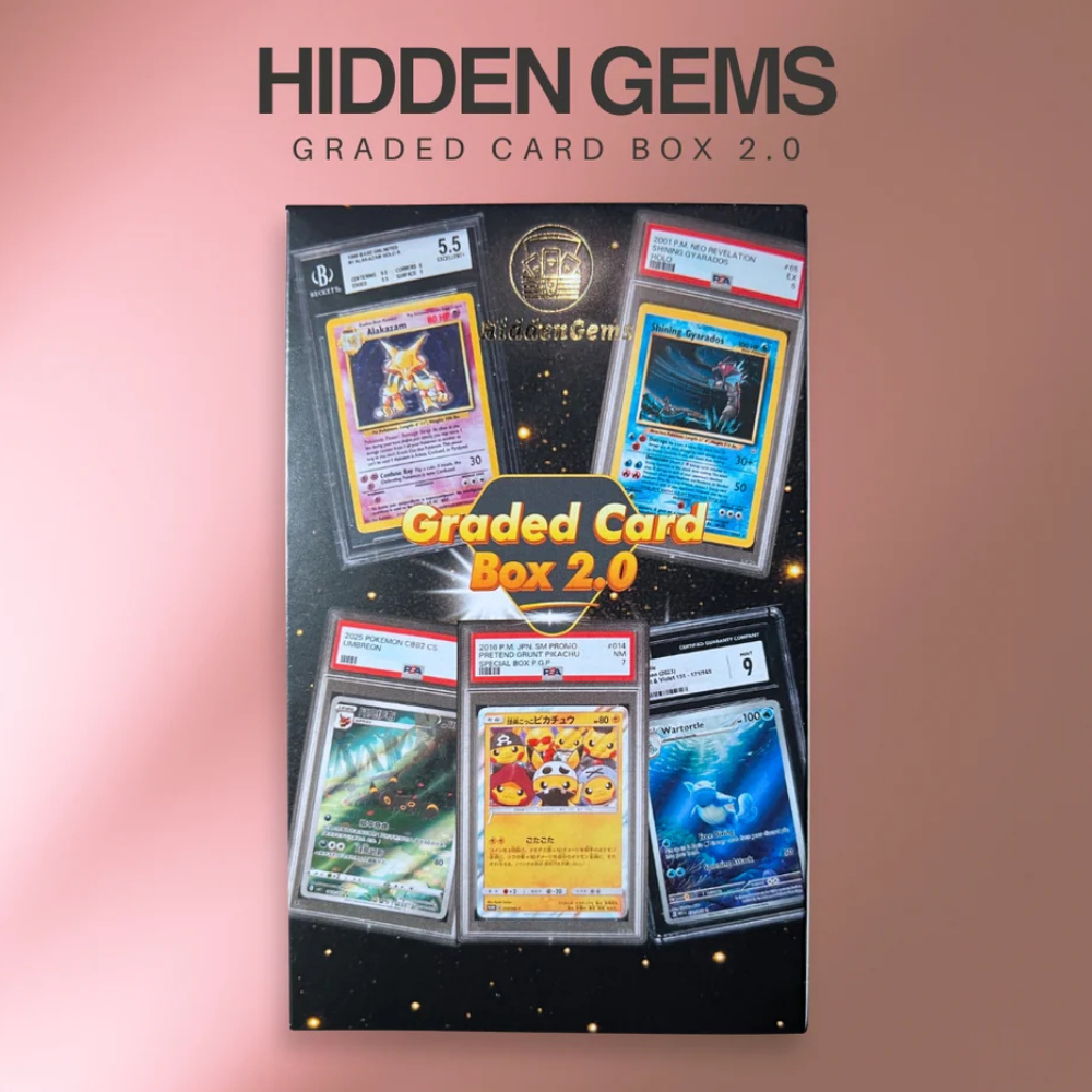 Hidden Gems Pokémon Graded Card Box 2.0