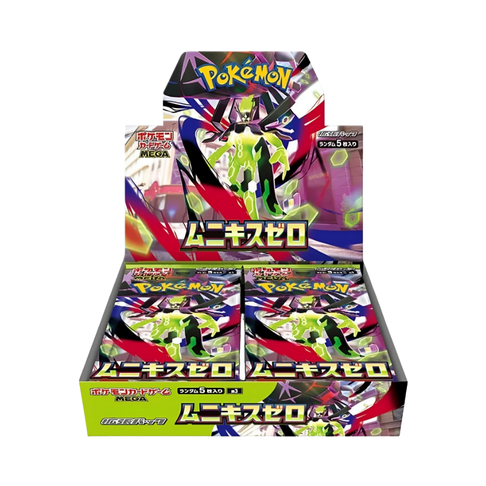 Pokémon Nihil Zero (M3) – Booster Display – Japanisch