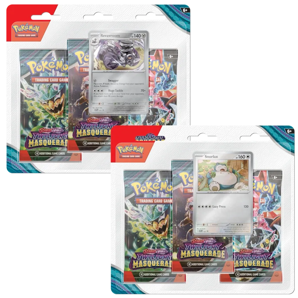 Pokémon TCG: Twilight Masquerade (SV06) - 3er Blister (EN)