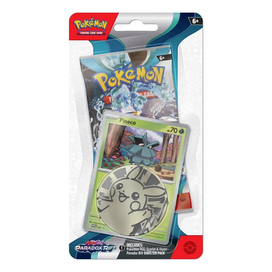 Pokemon TCG - Checklane Blister Karmesin & Pupur 04 - Paradox Rift (EN)