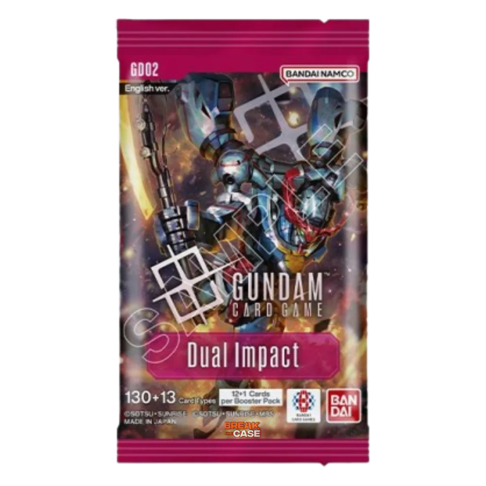 Gundam Card Game – Dual Impact Booster Display GD-02 (EN) | 24 Booster | Englisch