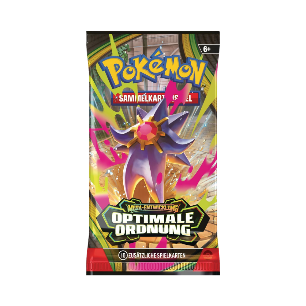 Pokémon Optimale Ordnung Booster (DE) – Mega-Entwicklung Boosterpack
