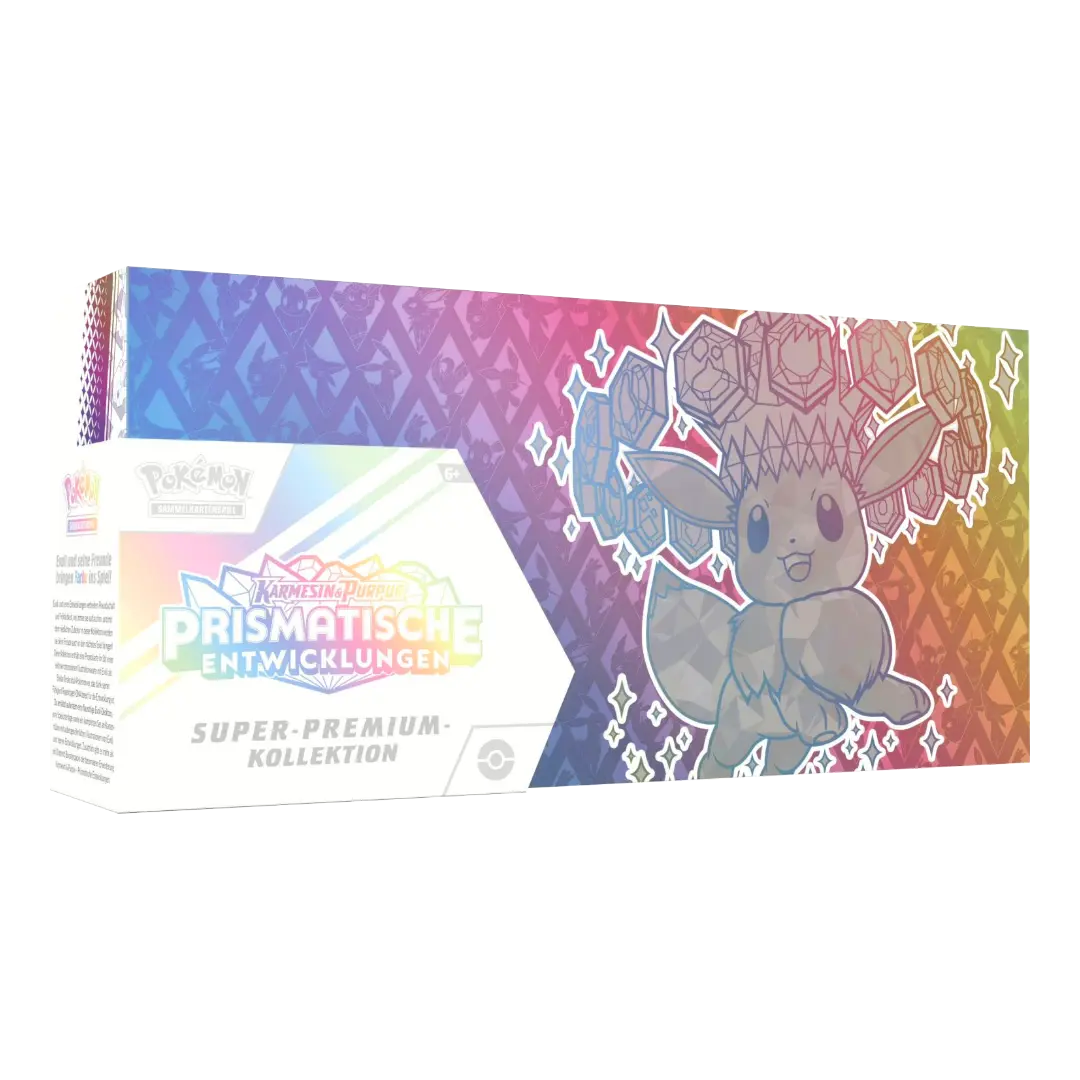 Pokemon TCG: Prismatische Entwicklungen - Super-Premium-Kollektion DE