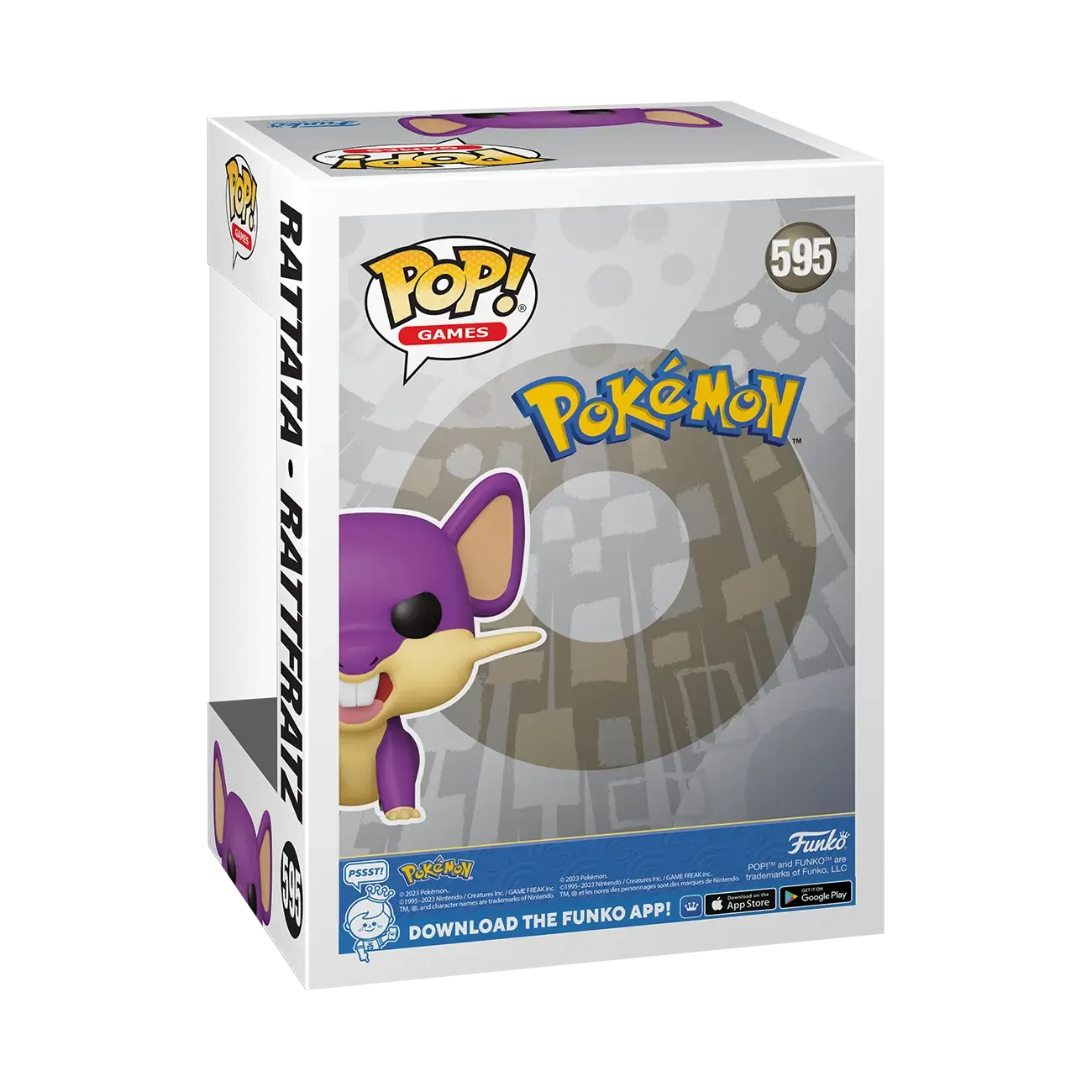 Funko POP! Pokemon - Rattfratz #595 | LAKE-CARDS