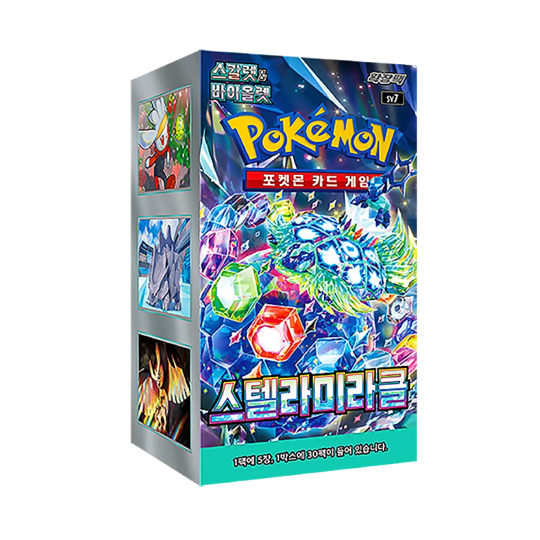 Pokémon TCG – Stellar Miracle SV7 Booster Display - Koreanisch
