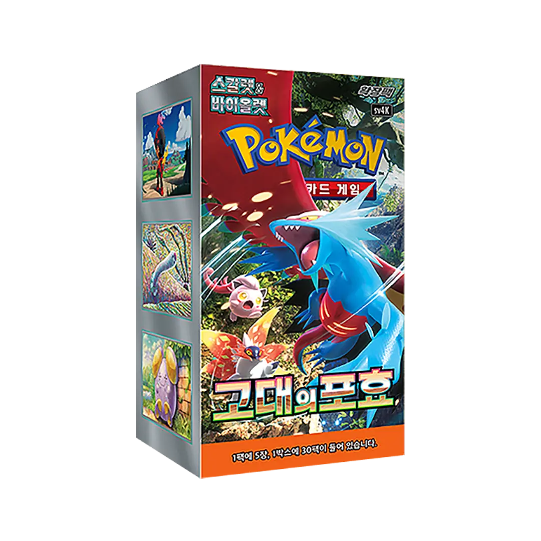 Pokémon TCG – Ancient Roar SV4K Booster Display - Koreanisch