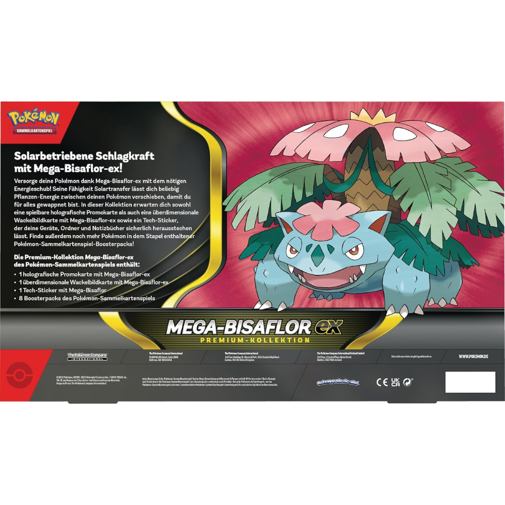 Pokémon Premium-Kollektion Mega-Bisaflor-ex (DE)