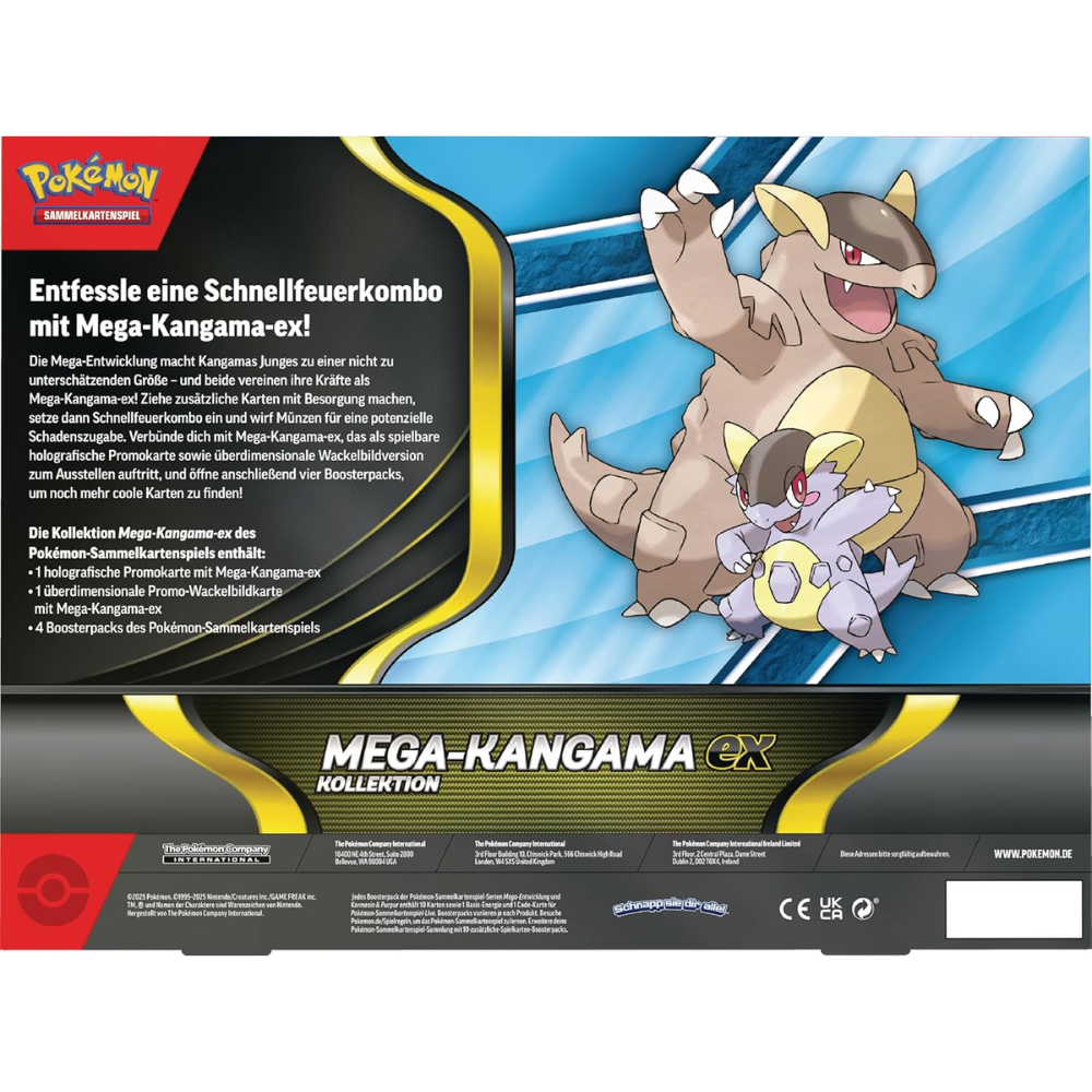 Pokémon Mega-Kangama-ex Kollektion (DE)