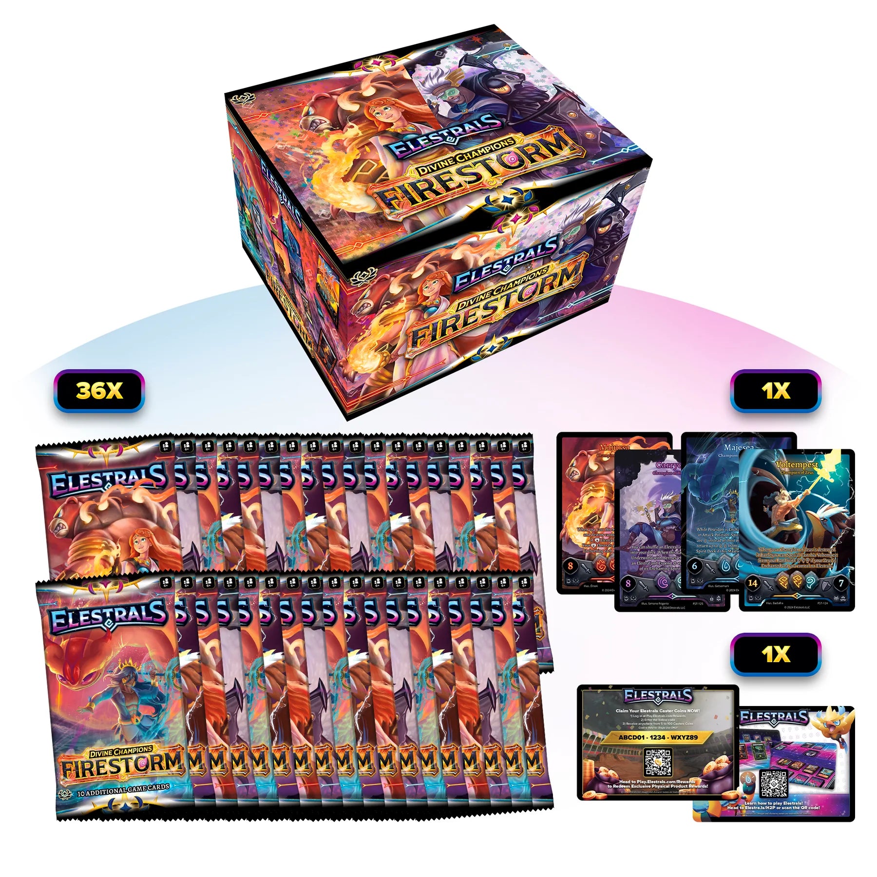 Elestrals - Firestorm Booster Box - EN