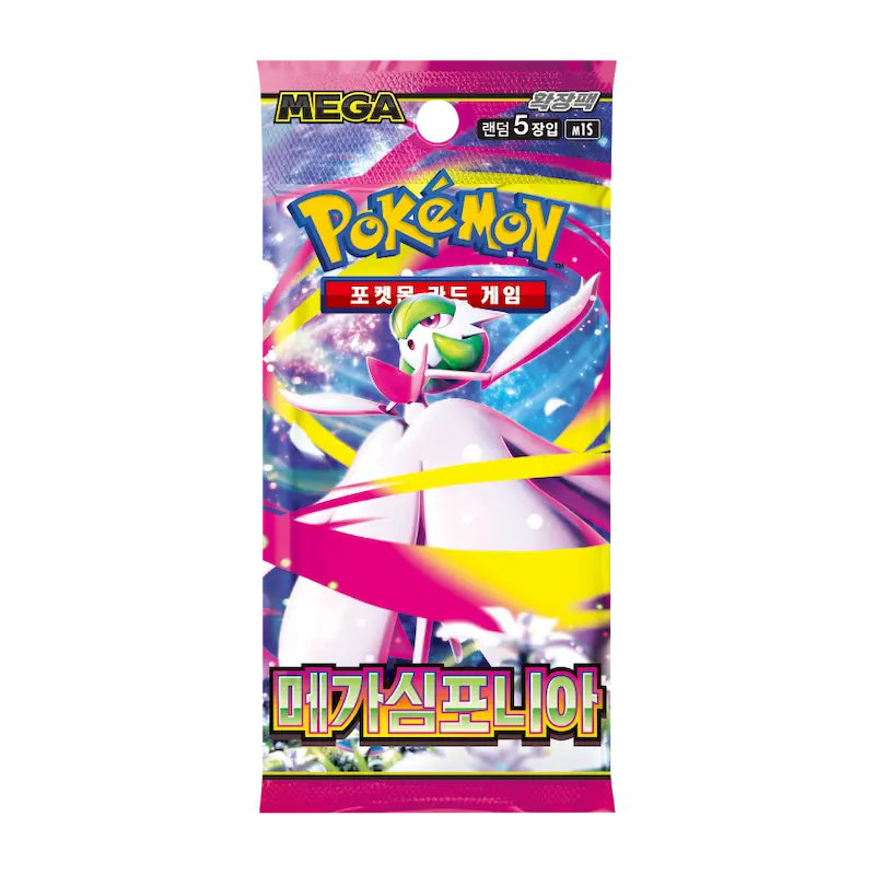 Pokémon TCG – Mega Symphonia M1S Booster Pack - Koreanisch