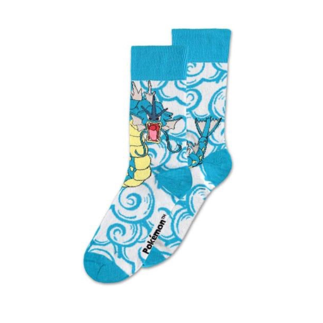 Pokémon Socken 3er-Pack Crew – Gengar, Garados & Mew | Offiziell lizenziert