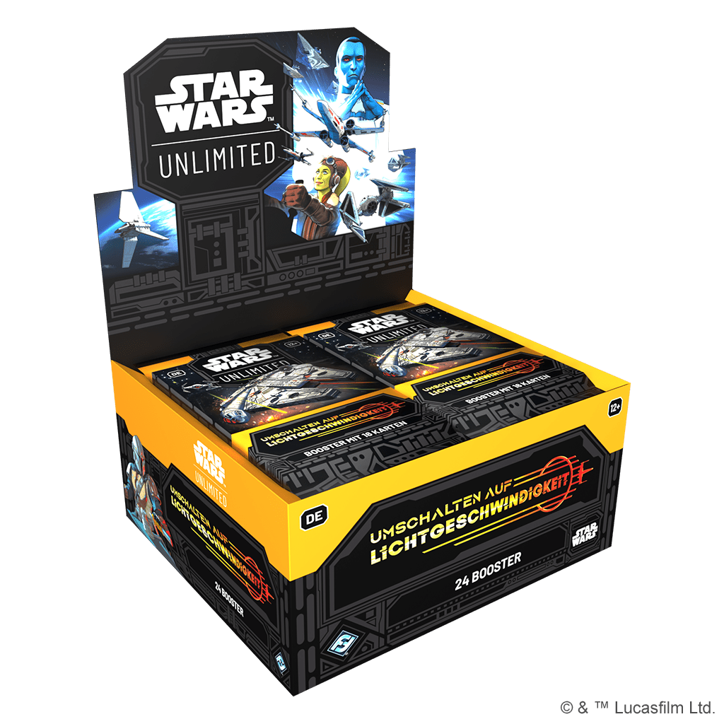 FFG - Star Wars: Unlimited - Jump to Lightspeed Booster Display (24 Booster) - LAKE - CARDS