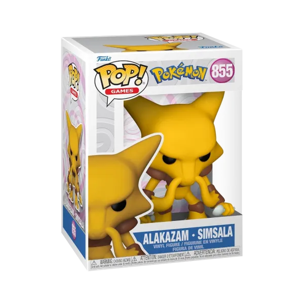 Funko Pop! Pokémon Simsala Alakazam #855 – Vorderseite
