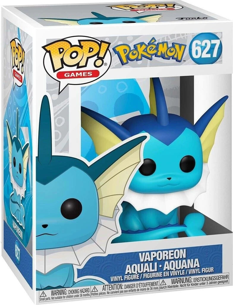 Funko Pop! Pokémon Aquana Vaporeon #627 – Verpackung