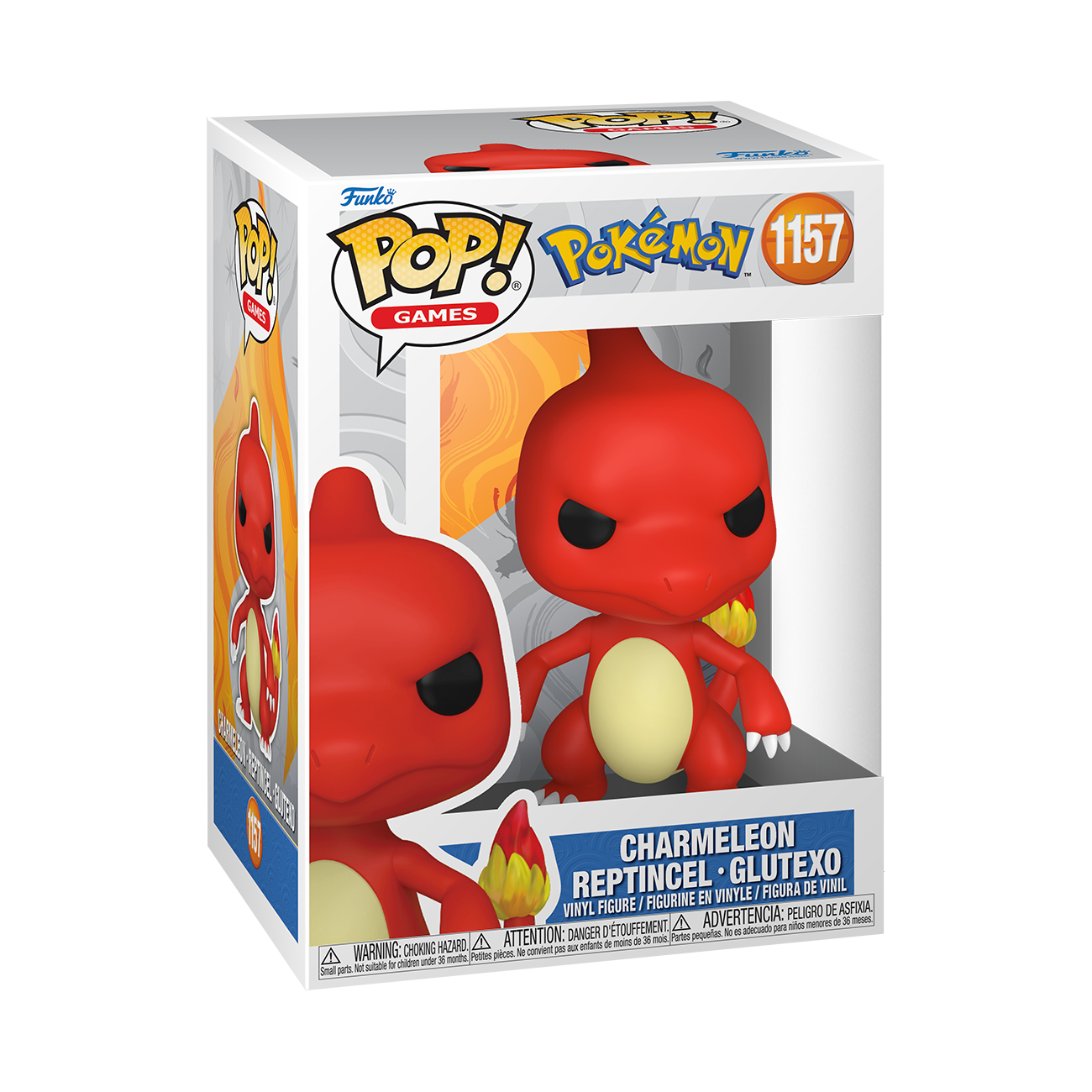 Funko Pop! Pokémon Charmeleon Glutexo #1157 – Vorderseite
