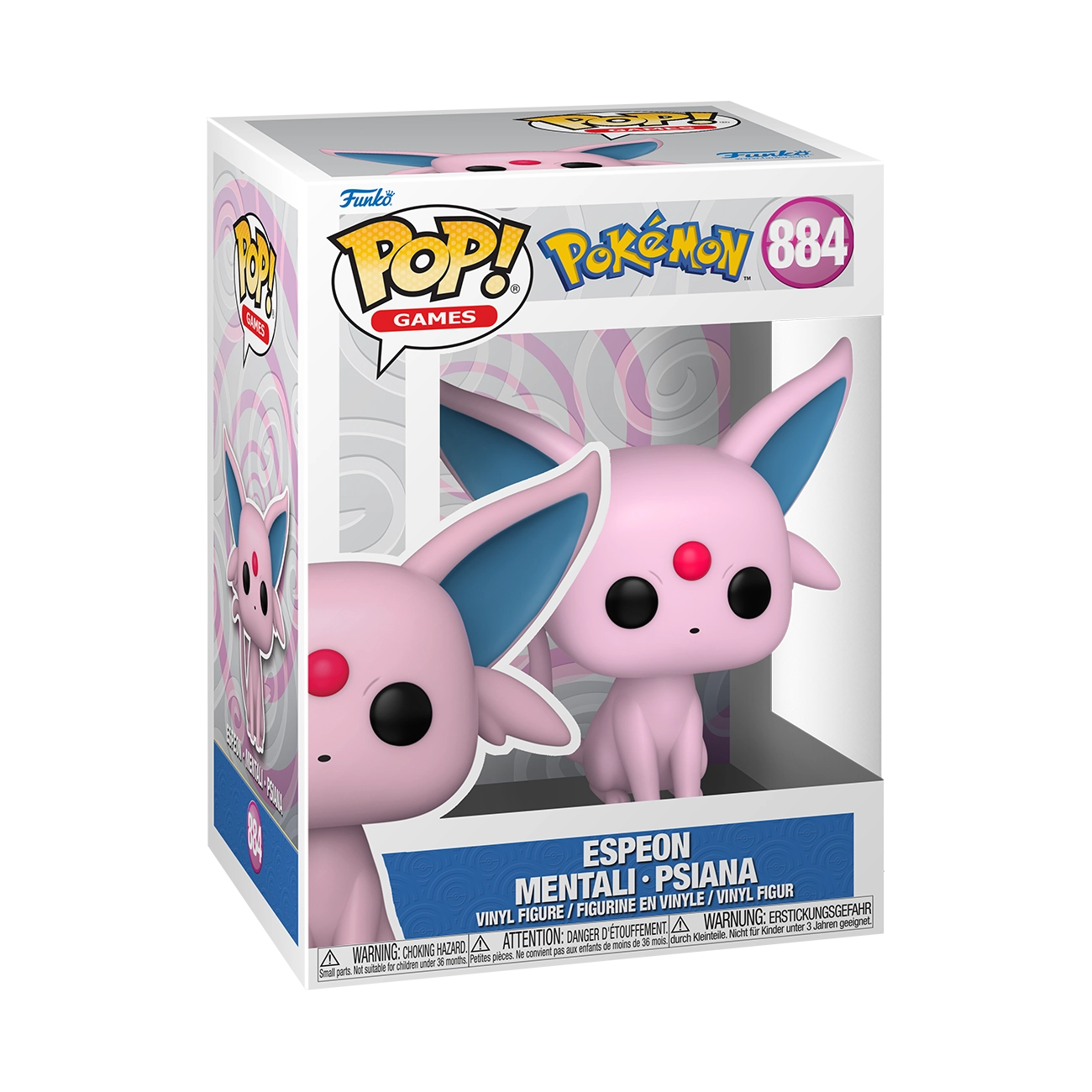 Funko Pop Pokémon Espeon Psiana #884 Produktansicht