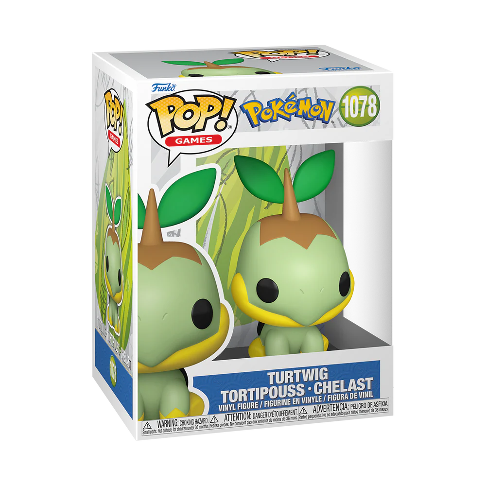 Funko Pop Pokémon Turtwig Chelast #1078 Produktansicht
