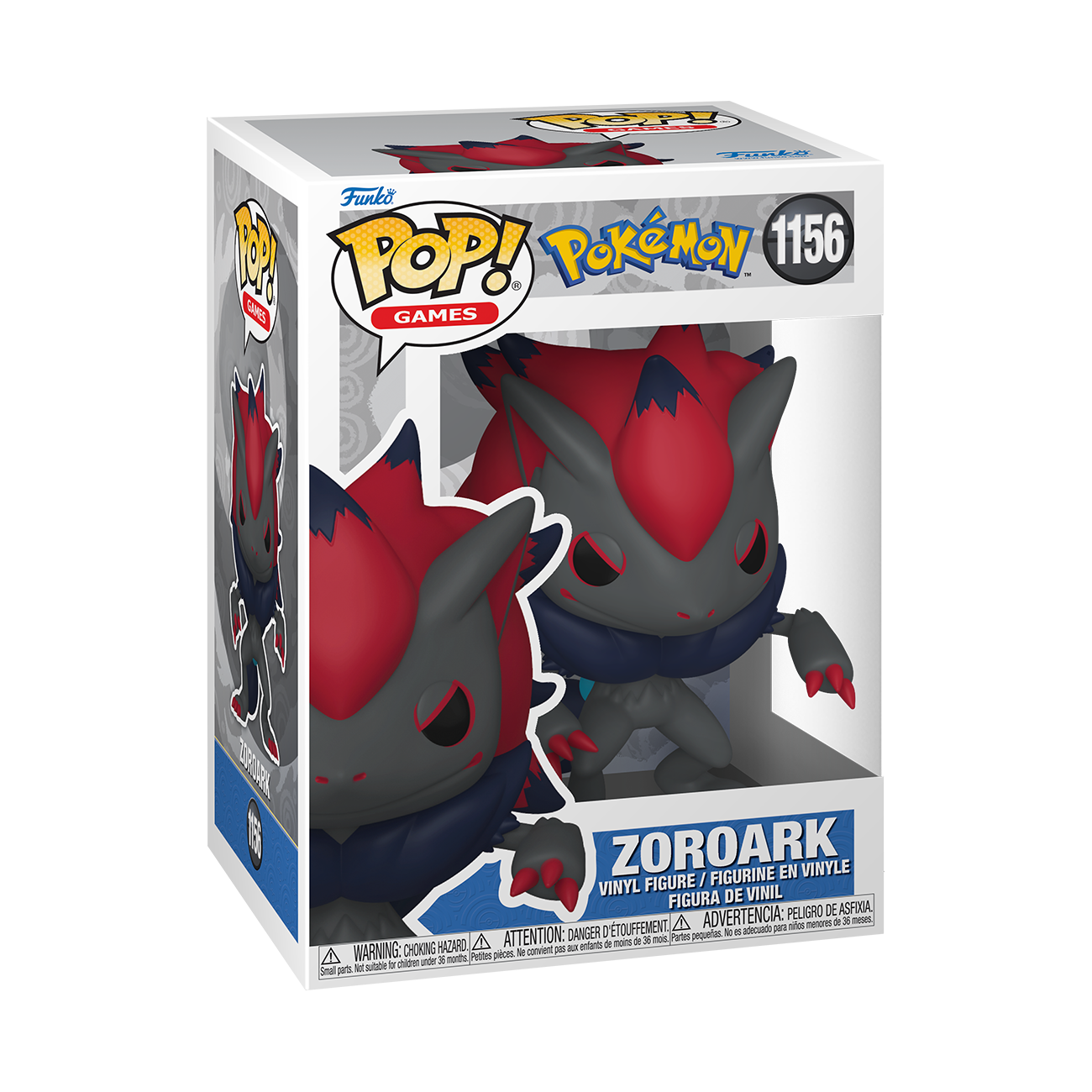 Funko Pop! Pokémon Zoroark #1156 – Vorderseite