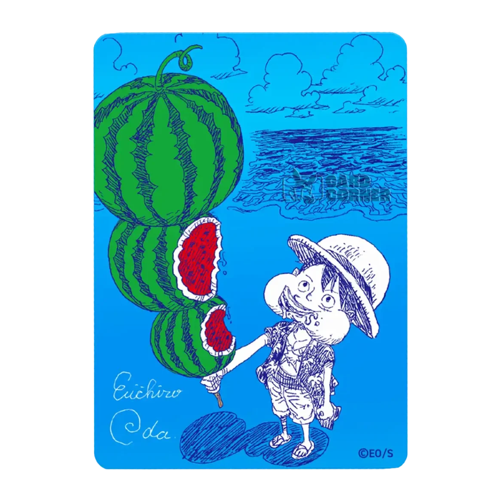 One Piece NatsuComi 2026 Watermelon Luffy – freigestellte Vorderseite