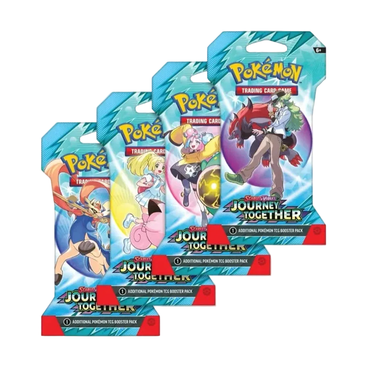 Pokémon Journey Together Sleeved Booster (EN) – Scarlet & Violet Boosterpack