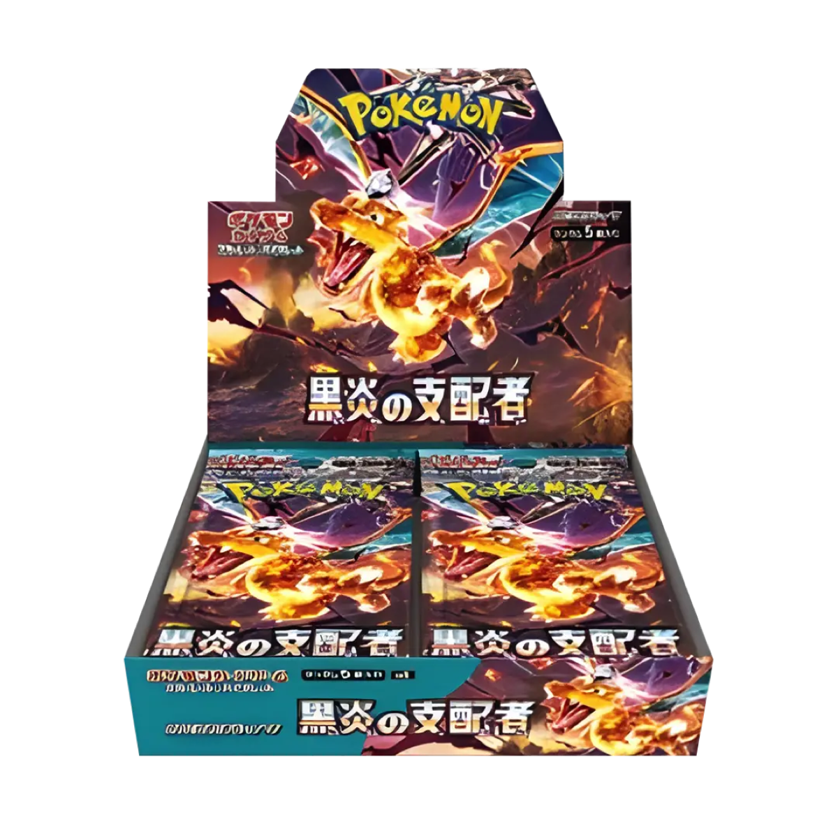 Pokémon Ruler of the Black Flame japanisches Display – freigestellt