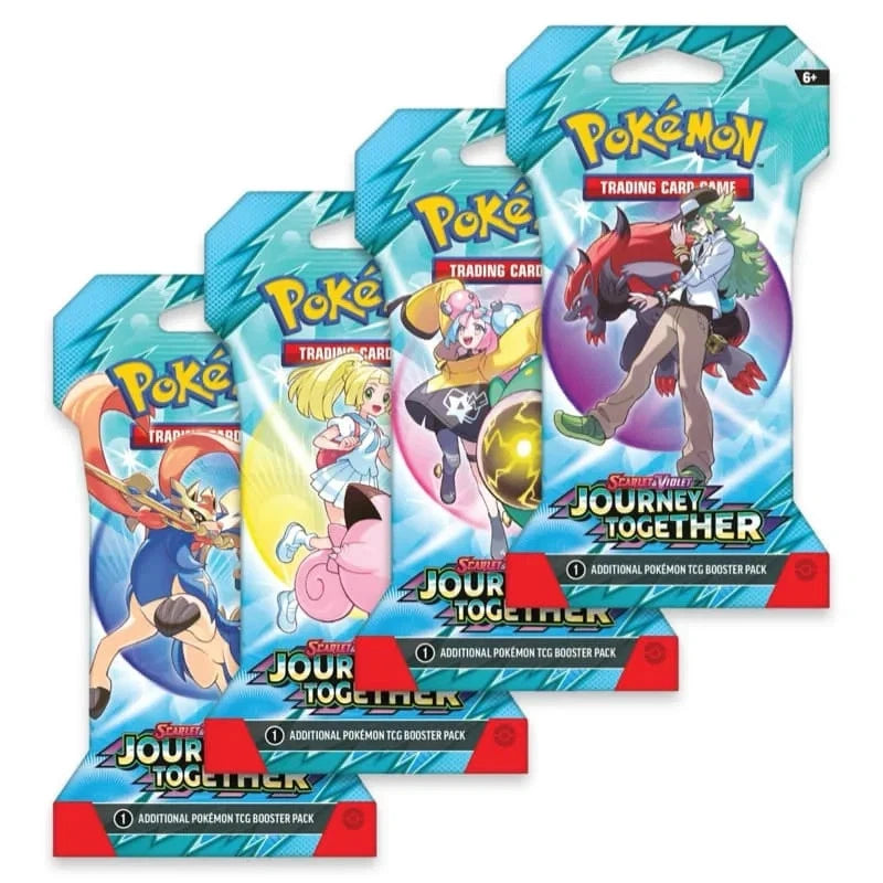 Pokémon Journey Together Sleeved Booster (EN) – Scarlet & Violet Boosterpack