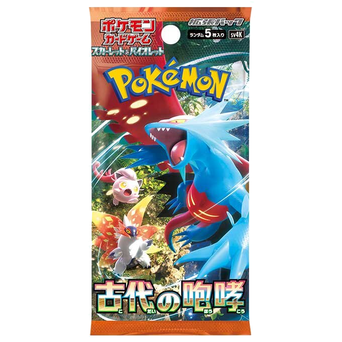 Pokemon Ancient Roar Display sv4K JAP