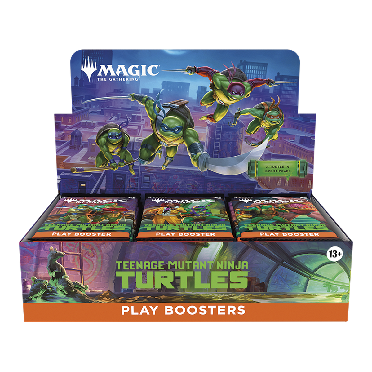 Magic: The Gathering Teenage Mutant Ninja Turtles Play Booster Display – Englisch