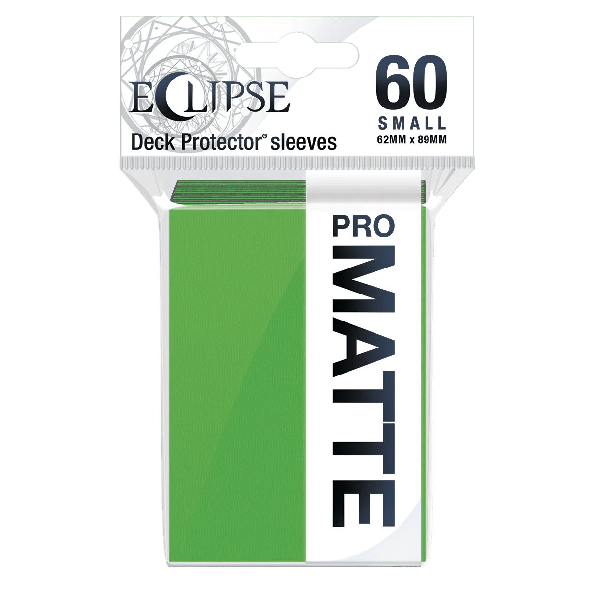 Ultra Pro - Eclipse Matte Small Sleeves: Lime Green - LAKE - CARDS