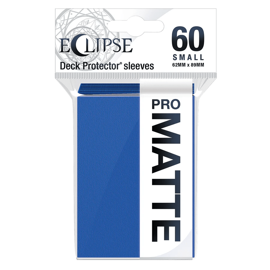 Ultra Pro - Eclipse Matte Small Sleeves: Pacific Blue - LAKE - CARDS