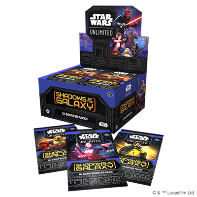 FFG - STAR WARS: UNLIMITED - SHADOWS OF THE GALAXY: BOOSTER DISPLAY