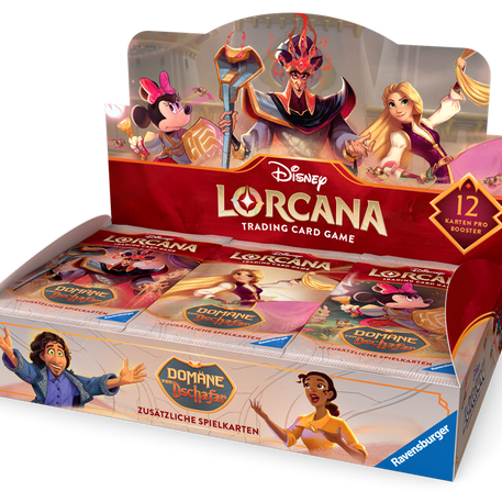 DISNEY LORCANA: DOMÄNE VON DSCHAFAR BOOSTER DISPLAY (24 PACKS) - DE