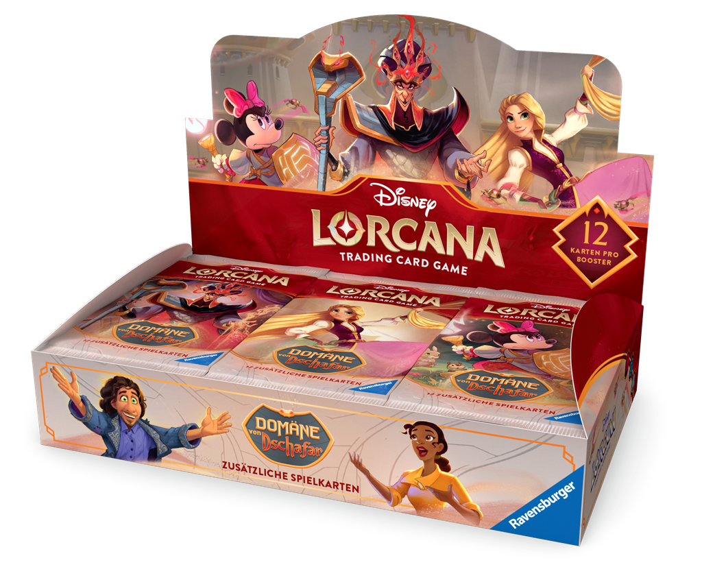 DISNEY LORCANA: DOMÄNE VON DSCHAFAR BOOSTER DISPLAY (24 PACKS) - DE