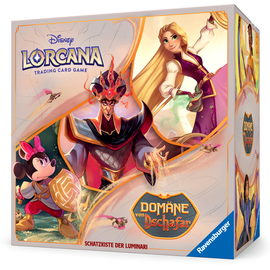 Disney Lorcana: Domäne von Dschafar - Schatzkiste der Luminari - DE