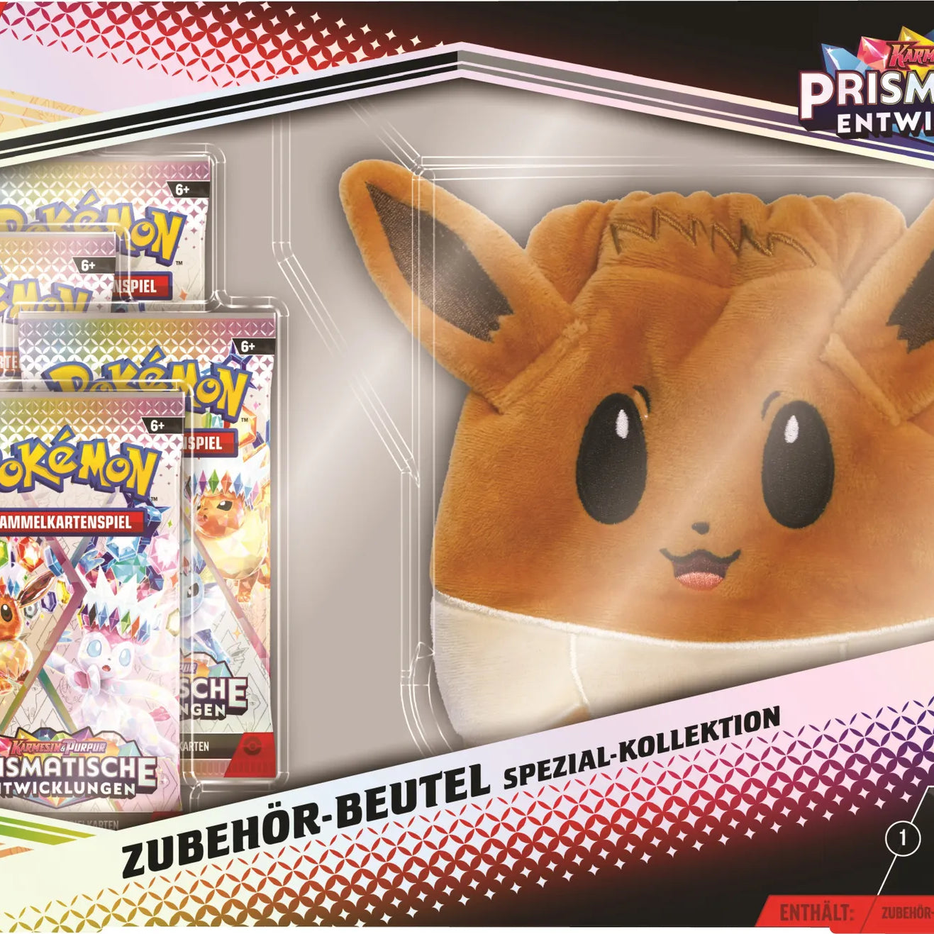 Pokémon Karmesin & Purpur 8.5 Prismatische Entwicklungen – Zubehör Beutel-Spezial-Kollektion - DE