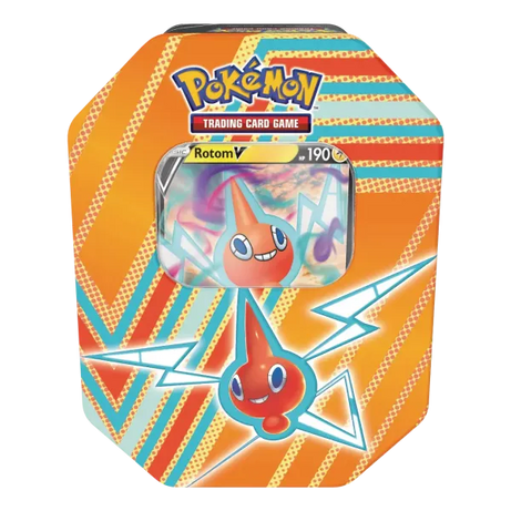 Pokémon Hidden Potential Fall Tin Rotom DE – Tin Box mit Booster & Promo