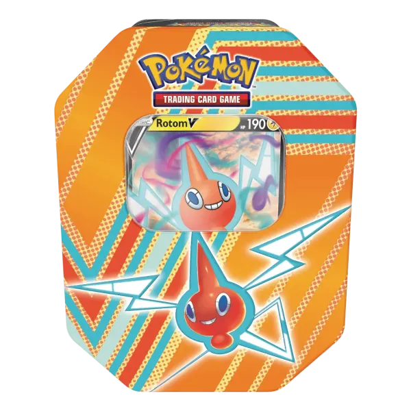 Pokémon Hidden Potential Fall Tin Rotom DE – Tin Box mit Booster & Promo