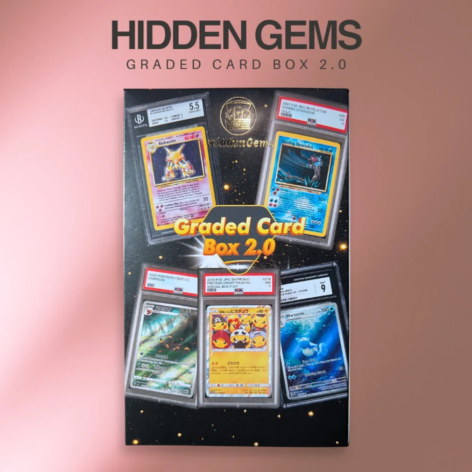Hidden Gems Pokémon Graded Card Box 2.0