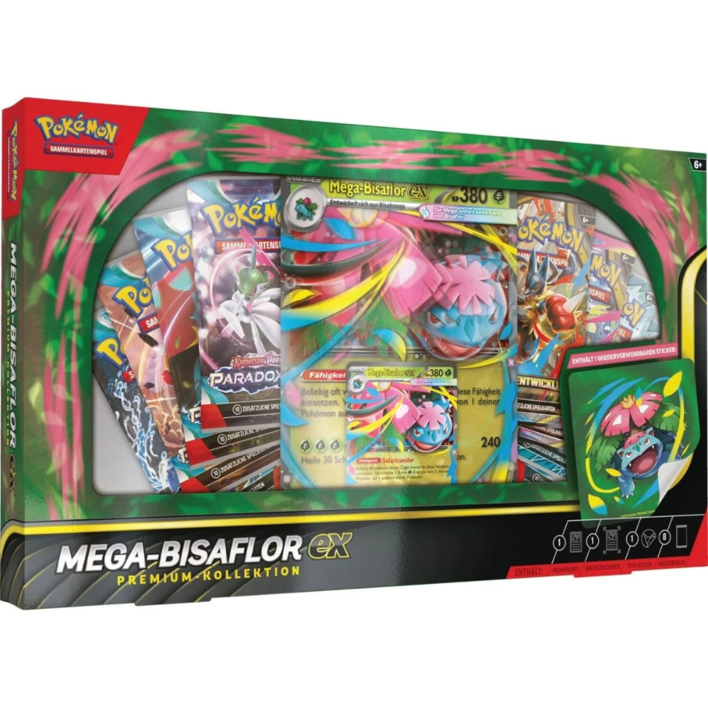 Pokémon Mega Venusaur EX Premium Collection (EN)| Neu & OVP