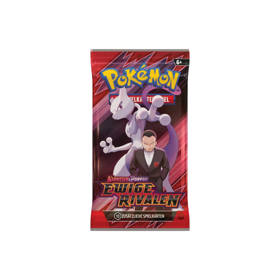 Pokémon Karmesin & Purpur Ewige Rivalen Booster (deutsch) | 10 Sammelkarten + Code
