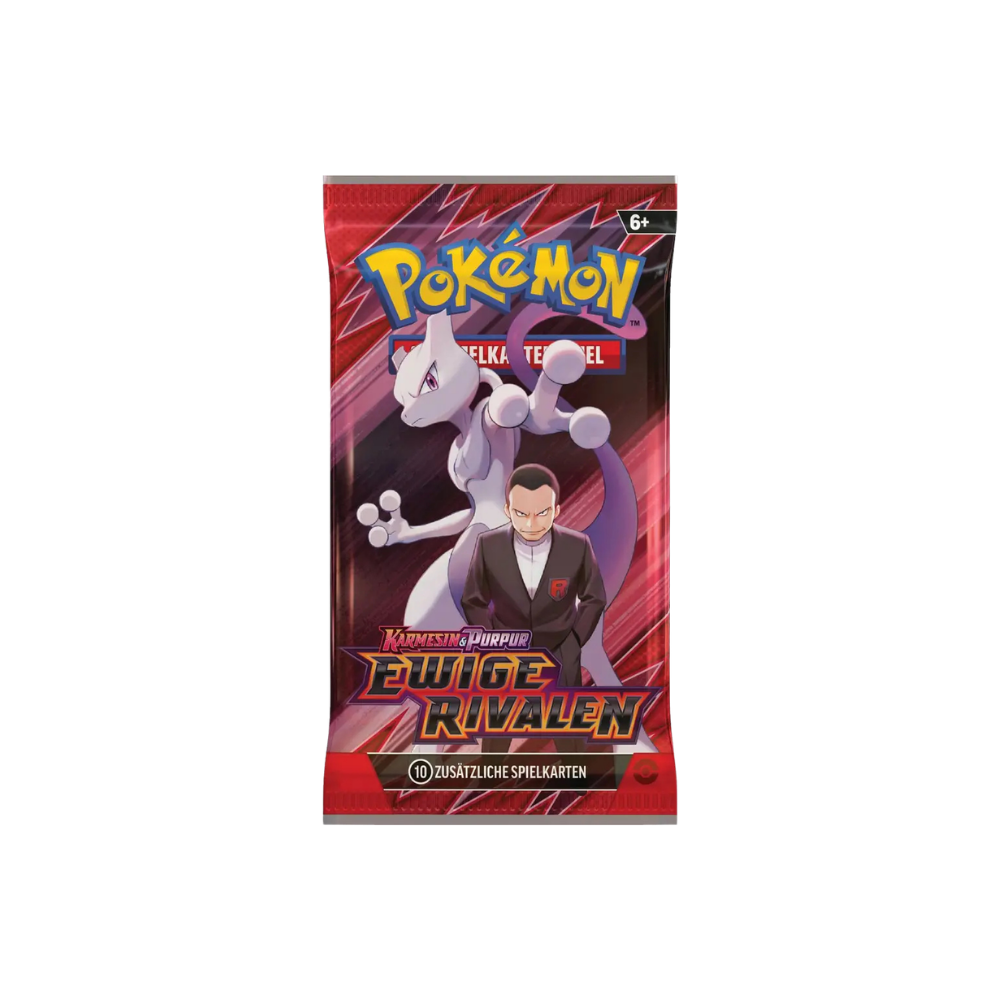 Pokémon Karmesin & Purpur Ewige Rivalen Booster (deutsch) | 10 Sammelkarten + Code