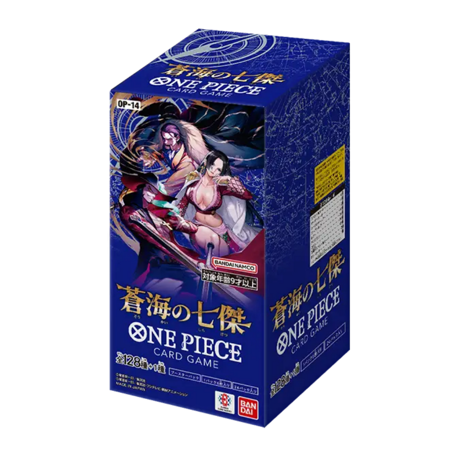 One Piece Card Game – OP14 The Azure Sea’s Seven – Booster Pack – JP