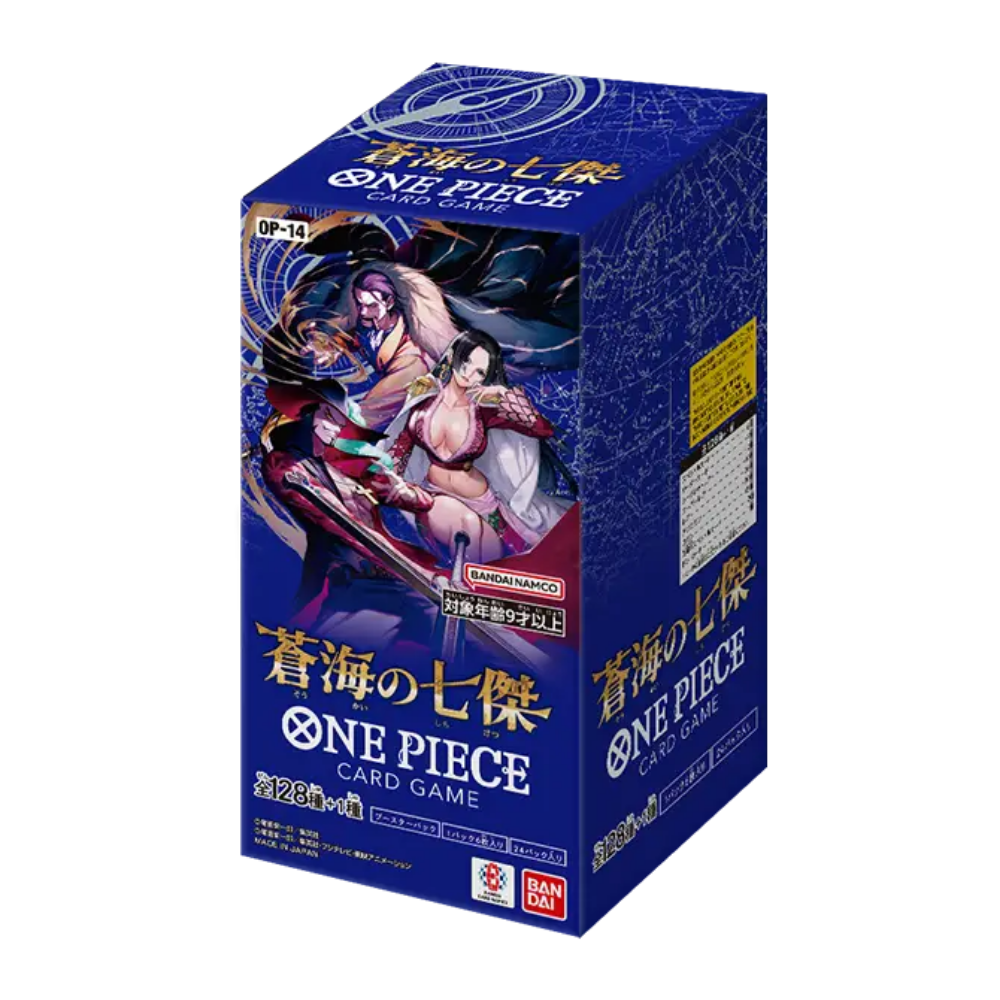 One Piece Card Game – OP14 The Azure Sea’s Seven – Booster Pack – JP