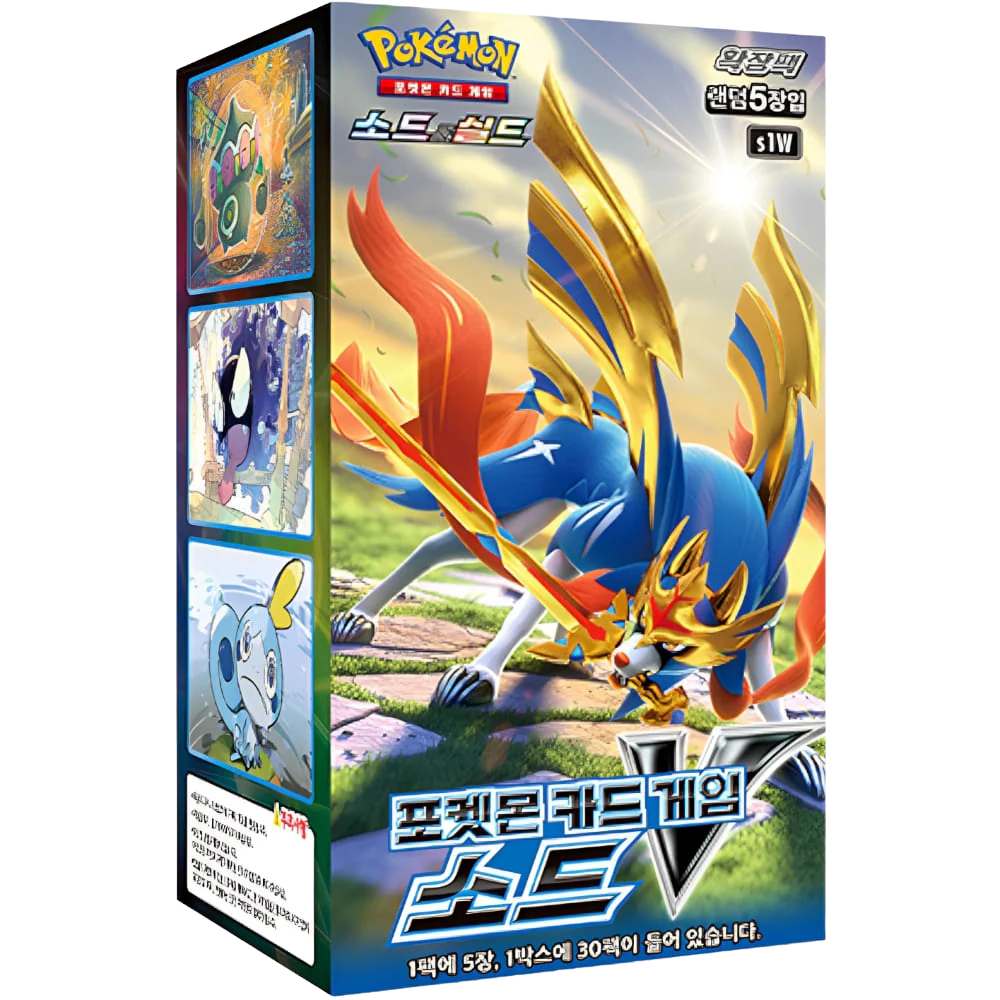 Pokémon TCG: Sword (S1W) – Booster Display (KOR)