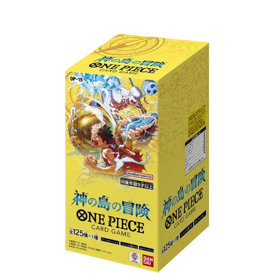 One Piece Card Game – OP15 Adventure on Kami’s Island – Booster Display (24 Packs) – JP