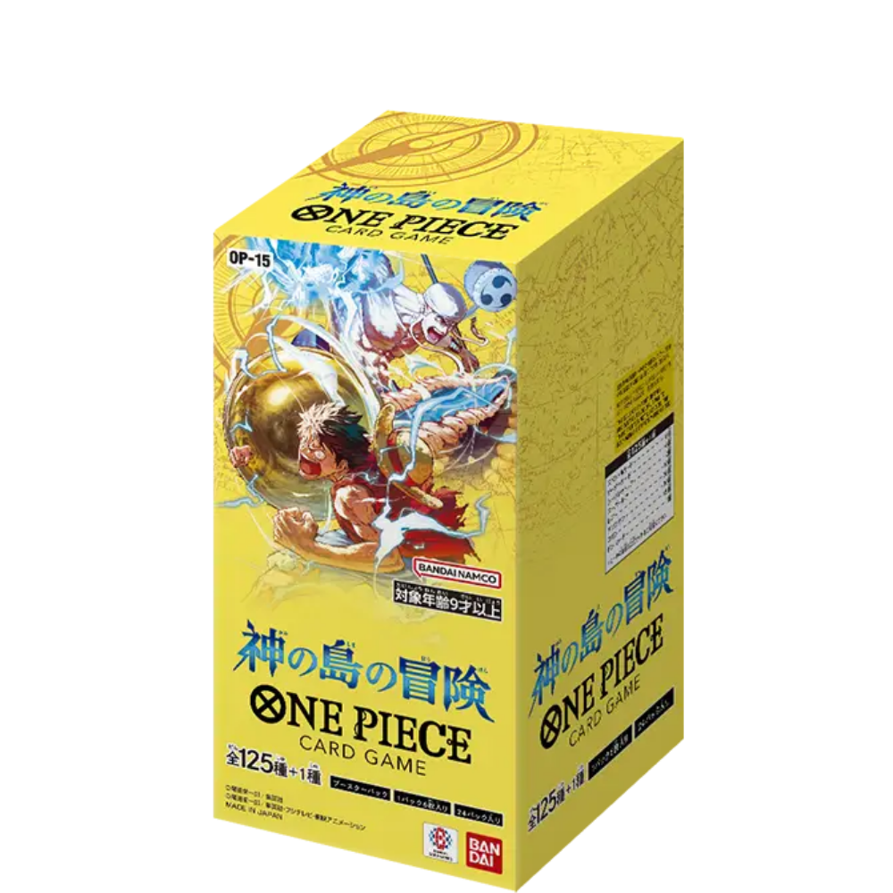 One Piece Card Game – OP15 Adventure on Kami’s Island – Booster Display (24 Packs) – JP