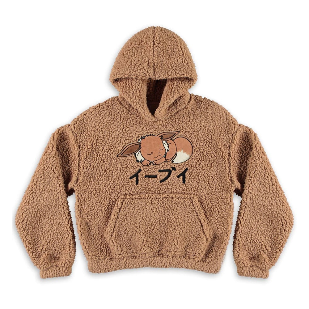 Pokémon Teddy Kapuzenpullover – Evoli Hoodie | Offiziell lizenziert |
