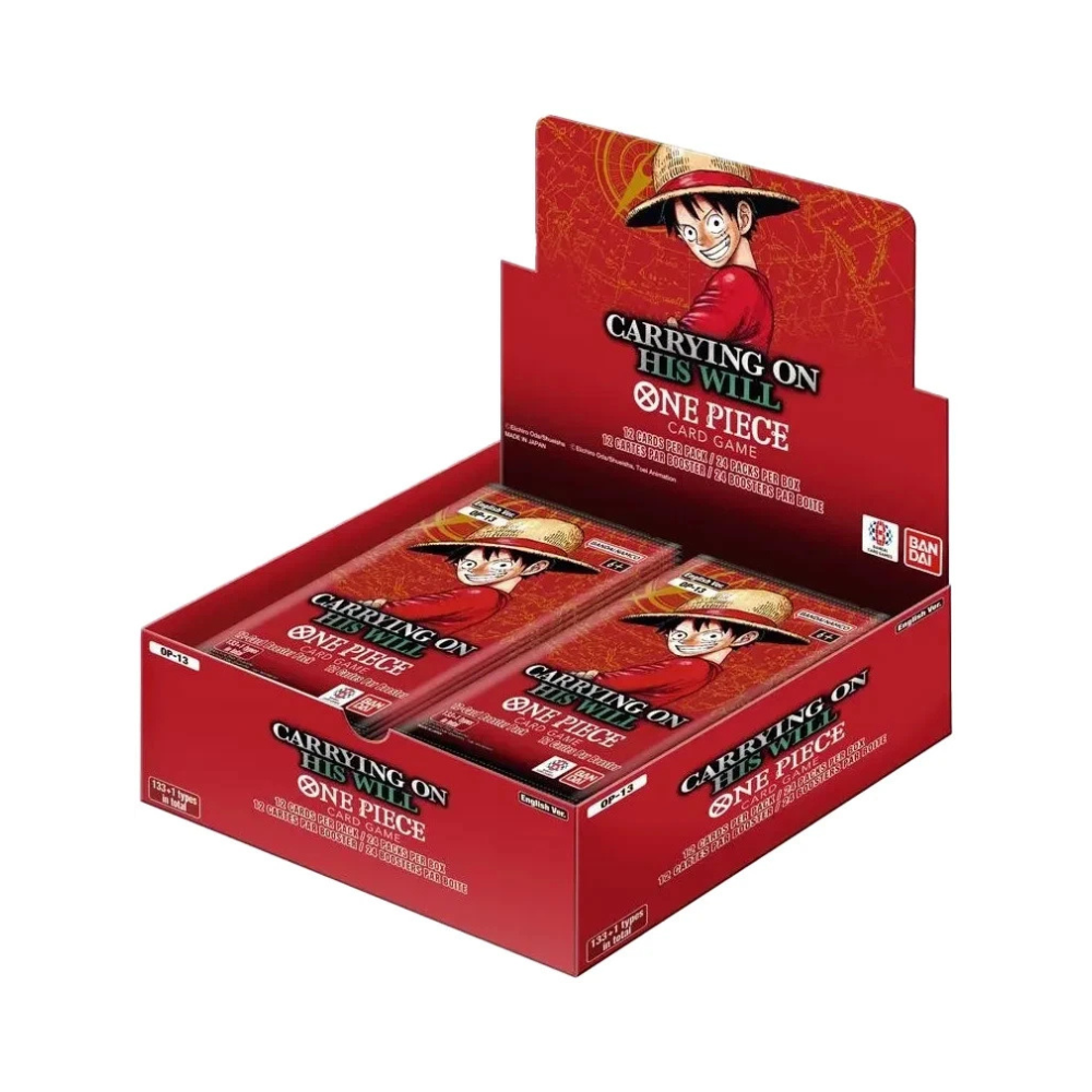 One Piece Card Game – Carrying on His Will Booster Box OP13 (24 Booster, Englisch) | Neu & OVP
