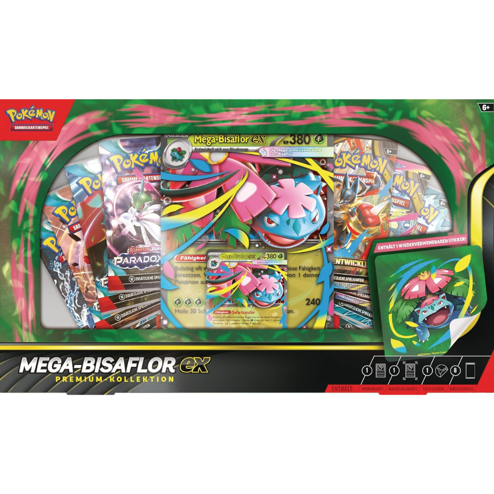 Pokémon Premium-Kollektion Mega-Bisaflor-ex (DE)