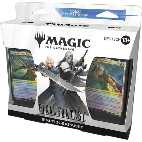 Magic: The Gathering – FINAL FANTASY Einsteigerpaket (DE) | Zwei spielfertige Decks mit Cloud & Sephiroth